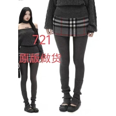 批发休闲百搭A字格纹半身短裙 气质显瘦女优雅辣妹包臀裙