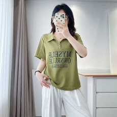 批发夏装新款胖mm大码<b class='q'>女装</b><b class='q'>加大</b><b class='q'>加肥</b>宽松遮肚上衣显瘦短袖弹力休闲T恤