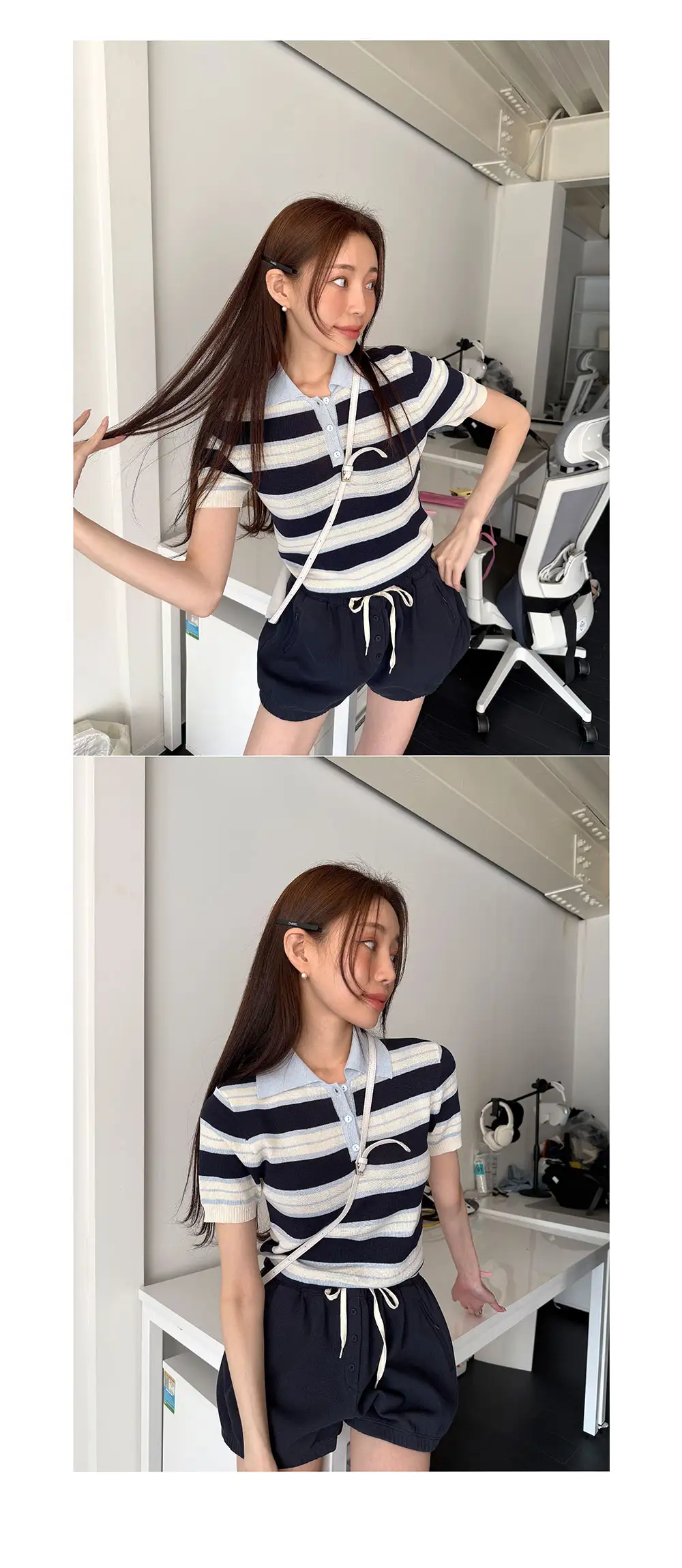 미우 시리즈 빅타임 폴로 셔츠 상세 이미지 6