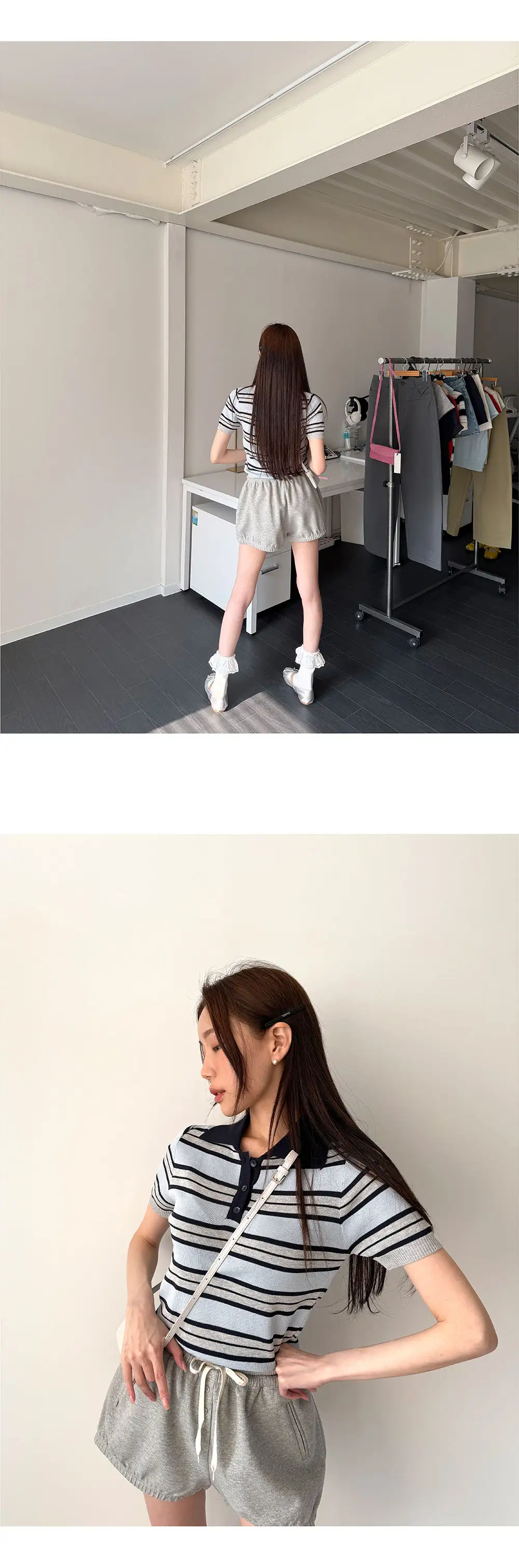 미우 시리즈 빅타임 폴로 셔츠 상세 이미지 19
