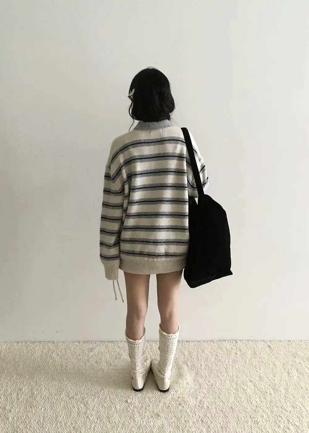 인스 키즈 빈티지 컬러스트라이프 니트 상세 이미지 16