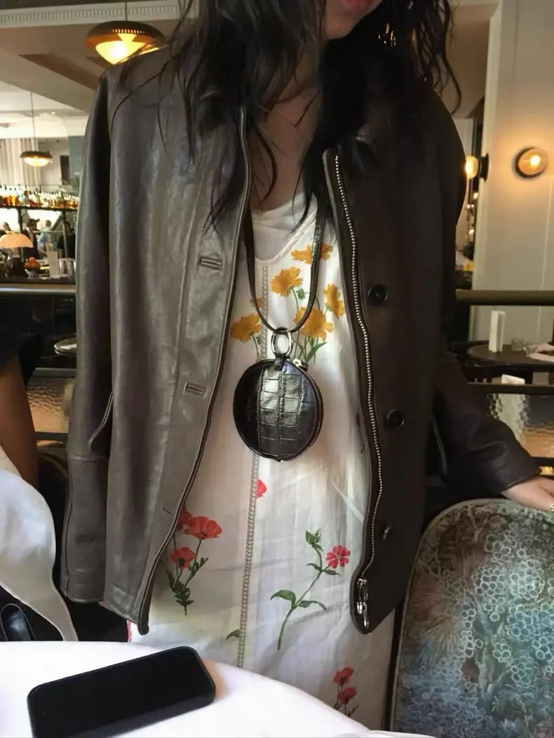 러블리 플라워 패턴 루즈핏 민소매 투피스 원피스 상세 이미지 30