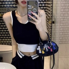 批发2026<b class='q'>莫代尔</b>面料 260克 两件套 运动<b class='q'>背心女</b>