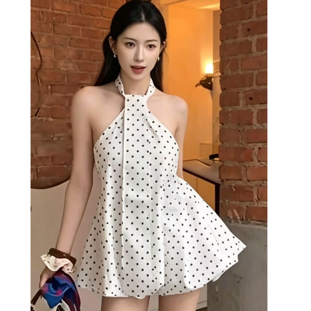 2026 여름 디자인 센스 스트라이프 행침 목 넥타이 구름 슬립 꽃밭 조끼 여성 핫걸 루즈핏 슬림해 보이는 맨위
