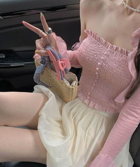 2026 자외선 차단 나팔 소매 쉬폰 오픈 가디건 여성 여름 얇은 스타일 레이스 슈퍼 요정 외부 가져 가라. 블라우스 숄 맨위
