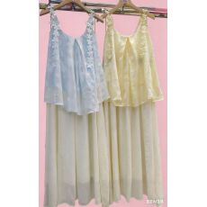 批发刺绣吊带连衣裙绣花套裙