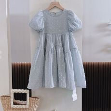 批发女童裙子韩版2026新款洋气时髦小女孩儿童夏装公主<b class='q'>连衣裙</b>子夏款潮
