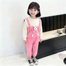 批发女童春秋套装2026新款女孩卫衣运动服<b class='q'>儿童</b>洋气网红时髦童装两件套