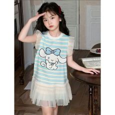 批发<b class='q'>女</b><b class='q'>童</b>连衣<b class='q'>裙</b>夏季新款儿童荷叶边背心<b class='q'>裙</b>卡通<b class='q'>裙</b>子小女孩公主<b class='q'>裙</b>超好看