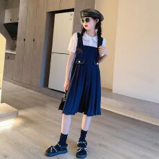 批发<b class='q'>女</b><b class='q'>童</b>裙子夏季2026新款女大童<b class='q'>夏装</b>连衣裙小女孩学院风洋气jk公主裙