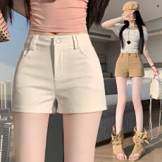 批发西装短裤女夏季薄款小个子外穿高腰显瘦<b class='q'>修身</b>弹力a字辣妹打底热裤