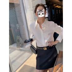 批发2025秋装尖领白<b class='q'>衬衫</b>女设计感chic宽松显瘦叠穿休闲显瘦抗皱<b class='q'>OL</b><b class='q'>衬衣</b>