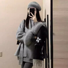 批发韩系高级感超好看毛毛呢子大衣小个子<b class='q'>短</b>款收腰毛呢<b class='q'>外套女</b>秋冬新款