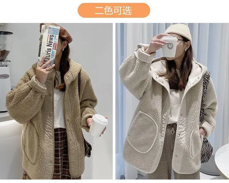 후드 플리스 아우터 상세 이미지 5