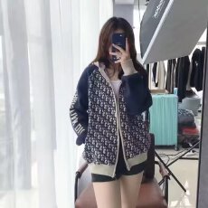 批发时尚百搭潮流<b class='q'>夏</b>季新款时尚印花休闲连帽运动长袖外套新款文艺ins