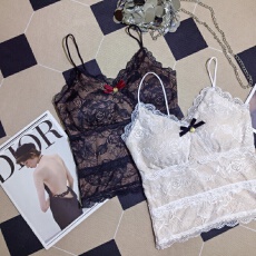 批发实拍冬季纯欲蕾丝<b class='q'>吊带</b>背心女内搭修身显瘦<b class='q'>打底</b>上衣