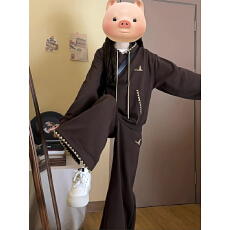 批发日系减龄<b class='q'>运动服</b>套装女秋冬季学生宽松<b class='q'>显瘦</b>韩版时尚卫衣休闲两件套