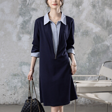 批发限价+12+小视频 2026春秋新款气质优雅裙子休闲假两件<b class='q'>连衣裙</b>女