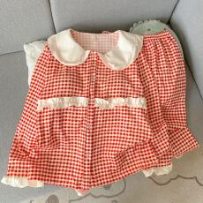 批发LS量大价优25年秋季云朵棉带胸垫长袖<b class='q'>套装</b>公主风网红爆款直播高品