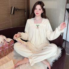 批发量大价优25年秋冬季德绒长袖<b class='q'>套装</b>公主款网红爆款直播高品保暖图色