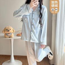 批发LS练盛量大价优23春季新品直播高品睡衣睡裤<b class='q'>套装</b>家居服可外穿