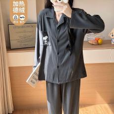 批发量大价优25年秋冬季德绒长袖开衫套装网红爆款直播高品翻领保暖