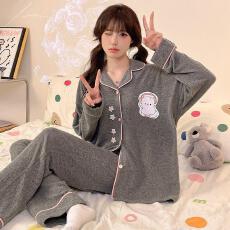 批发LS练盛量大价优23春季新品直播高品睡衣睡裤<b class='q'>套装</b>家居服可外穿