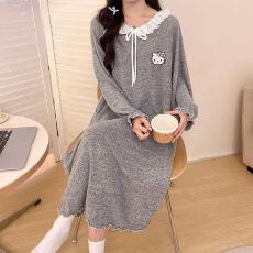 批发量大价优26年春季羊绒190g中长款公主睡裙直播高品可外穿