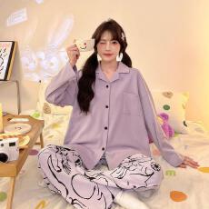 批发量大价优26年春季聚酯钎维180g开胸长袖套装直播高品双长开衫外穿