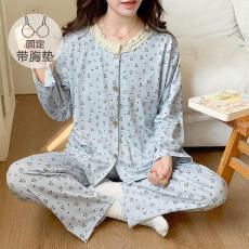 批发量大价优26年秋春季云朵棉花边开胸长袖套装直播高品双长仿棉开衫