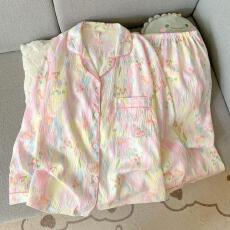 批发量大价优26年春季<b class='q'>睡衣</b>女新款云朵棉<b class='q'>长袖</b>小翻领家居服套装直播高品