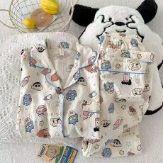 批发量大价优26年春季睡衣女新款云朵棉长袖小翻领家居服套<b class='q'>装</b>直播高品