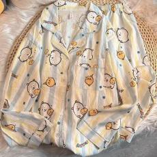 批发量大价优26年春季睡衣女新款云朵棉长袖小翻领家居服套<b class='q'>装</b>直播高品