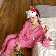 批发量大价优26年春季睡衣女新款云朵棉长袖小翻领家居服套<b class='q'>装</b>直播高品