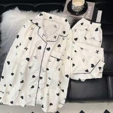 批发量大价优26年春季睡衣女新款云朵棉长袖小翻领家居服<b class='q'>套装</b>直播高品