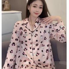 批发量大价优26年春季睡衣女新款云朵棉长袖小翻领家居服<b class='q'>套装</b>直播高品