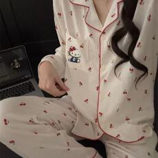 批发量大价优26年春季<b class='q'>睡衣</b>女新款云朵棉长袖小翻领家居服套装直播高品