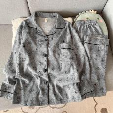 批发量大价优26年春季睡衣女新款云朵棉长袖小翻领家居服套装直播高品