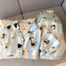 批发量大价优26年春季睡衣女新款云朵棉长袖小翻领家居服套装直播高品