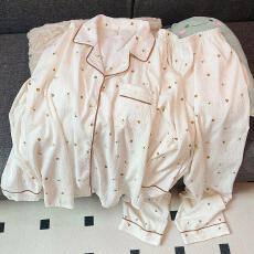 批发量大价优26年春季睡衣女新款云朵棉长袖小翻领家居服套装直播高品