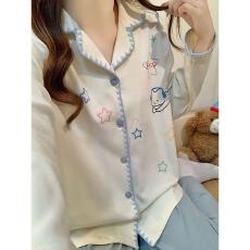 批发量大价优26年聚酯纤维180g双长开衫家居服秋季直播高品