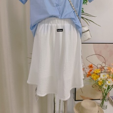 批发林子熙亚麻中裙