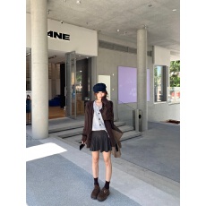 批发实拍实价 高品质圆领拼接<b class='q'>假两件</b><b class='q'>针织衫</b>毛衣女秋冬