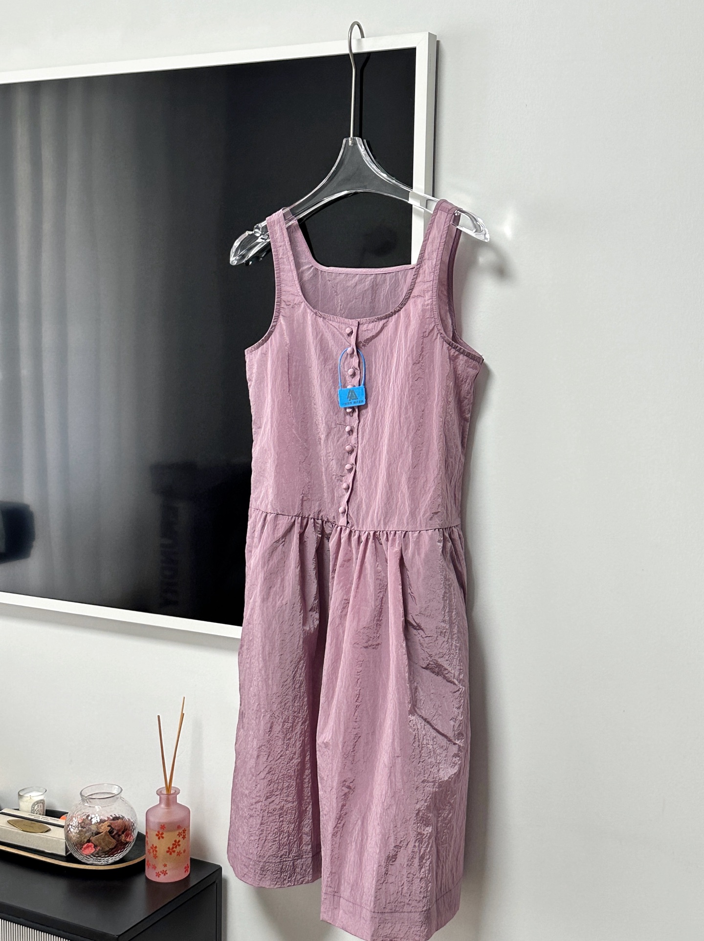실사 포도 나무 자매 장 어린이 萱 같은 단락 blingbling 광택 보라색 드레스 표지 치마
