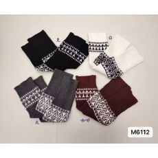 批发实价秋冬保暖提花小腿堆堆<b class='q'>袜套</b>