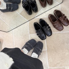 内增高加绒黑色英伦风小皮鞋女鞋子2025秋冬季法式配裙子乐福单鞋