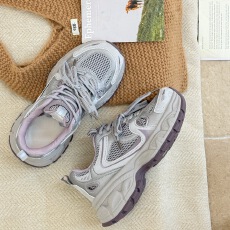 批发厚底小个子增高老爹鞋女2026春<b class='q'>秋</b>季新款轻便不累脚休闲学生运动鞋