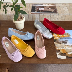 批发<b class='q'>复古</b>法式方头内增高浅口单鞋2026年春季配裙子甜美蝴蝶结玛丽珍鞋