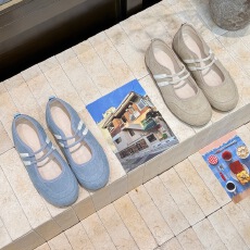 批发休闲运动玛丽珍鞋女2026新款舒适软底单鞋女小众浅口德训鞋