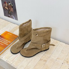 批发内增高4·5趾凉靴女2026夏季新款时尚透气凉鞋法式度假配裙子短靴